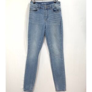 Victoria's Secret Jeans High Rise Skinny Light Wash Women 26 Casual Minimalist